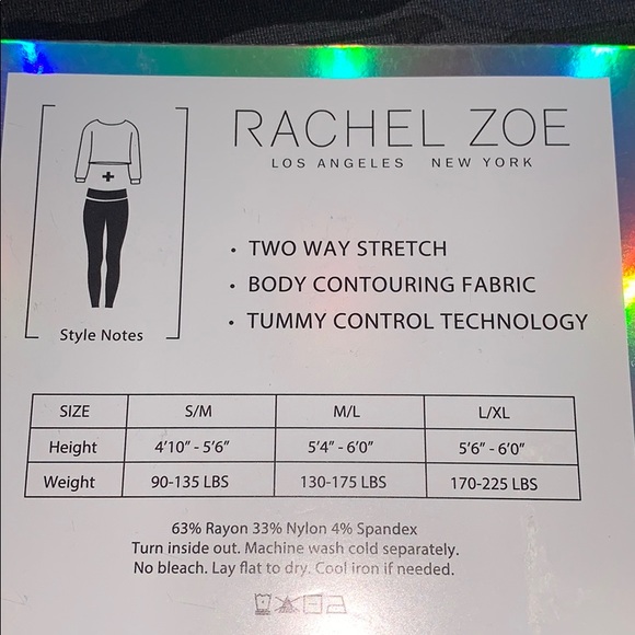 Rachel Zoe High Waisted Ponte Leggings - Picture 2 of 2